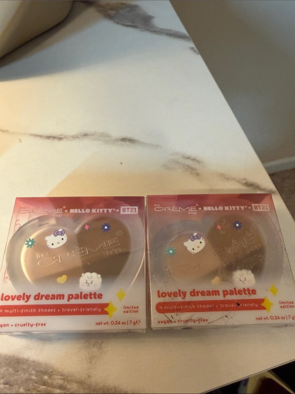 Two The Crème Shop x Hello Kitty Lovely Dream Palette - Pink Packaging